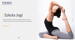 Desktop Screenshot of joga-makai.pl